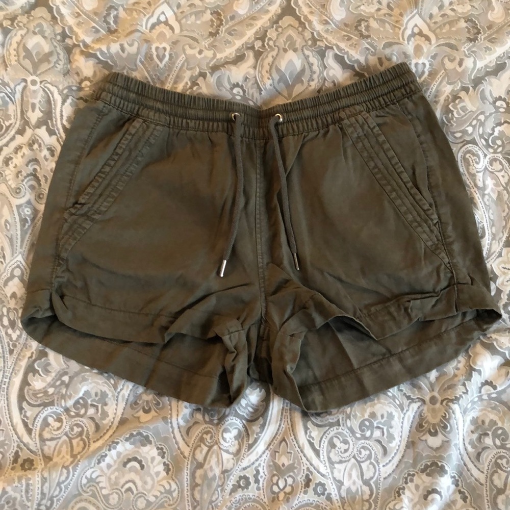 Green shorts